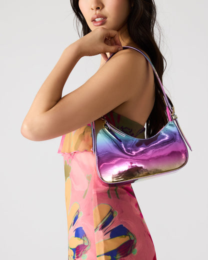SMITH Bag Metallic Multi Asymmetric Shoulder Handbag