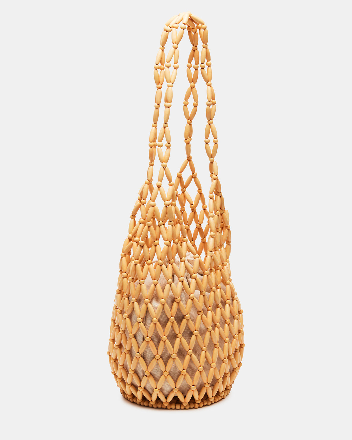 FIJI Natural Women's Beaded Shoulder Bag
