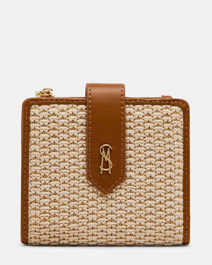 JEM STRAW Light Natural Bifold Wallet