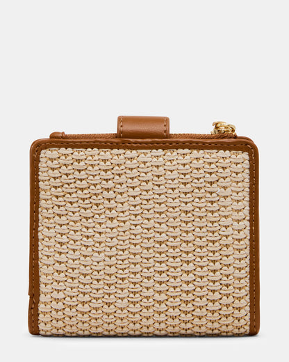 JEM STRAW Light Natural Bifold Wallet