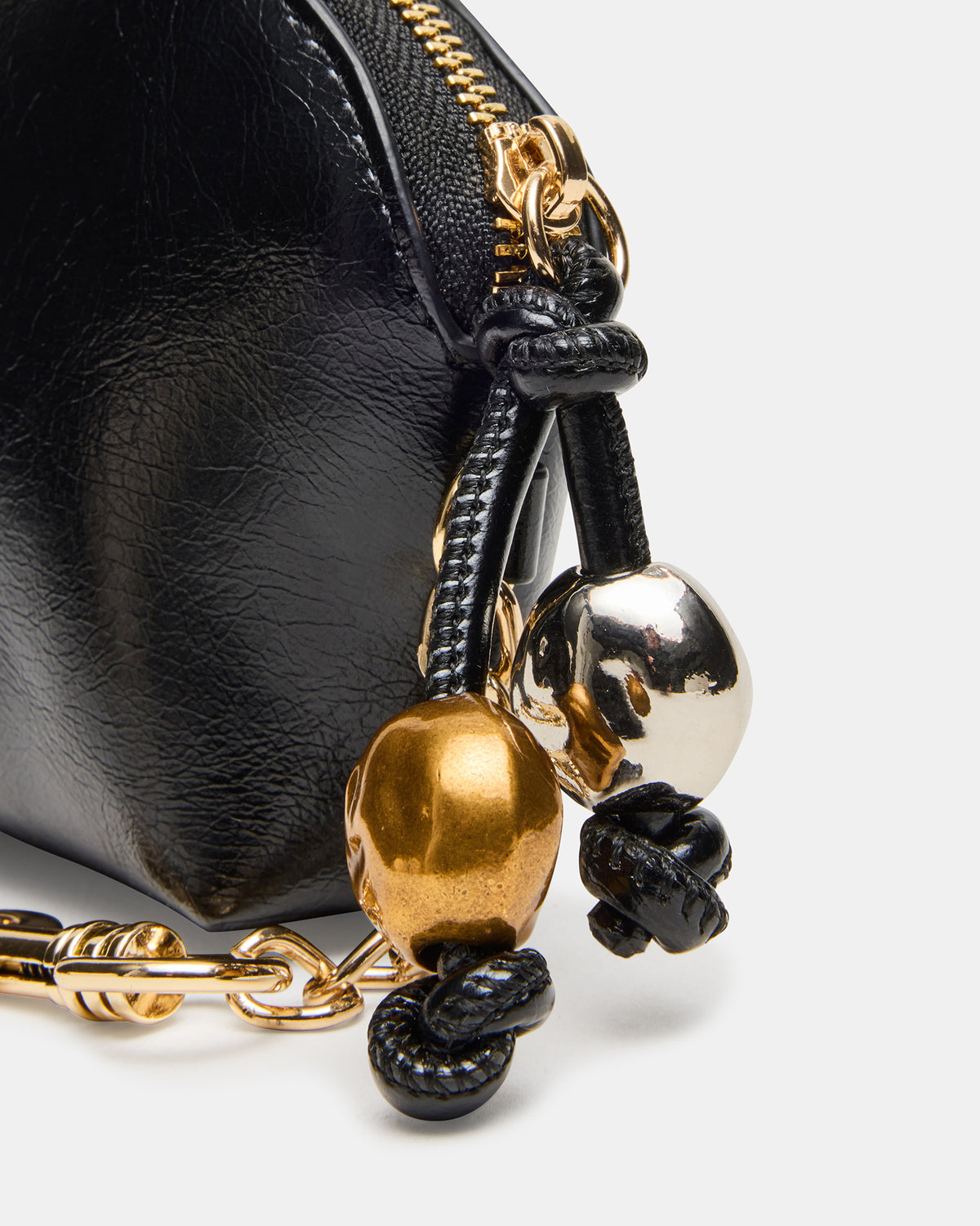 CASSIDI Wallet Black Dome-Shaped Card Holder