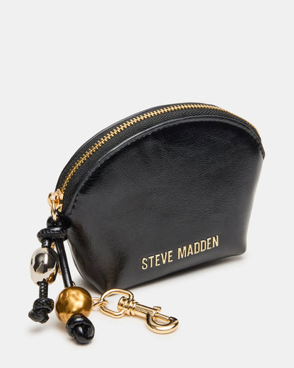 CASSIDI Wallet Black Dome-Shaped Card Holder