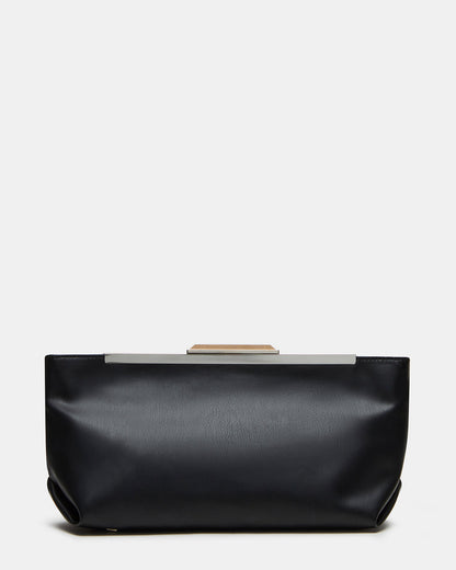 ANTONI Soft Oversized Clutch Bag Black | Women's Handbags