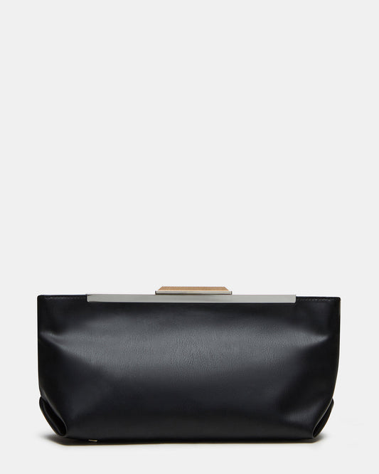 ANTONI Soft Oversized Clutch Bag Black | Women's Handbags