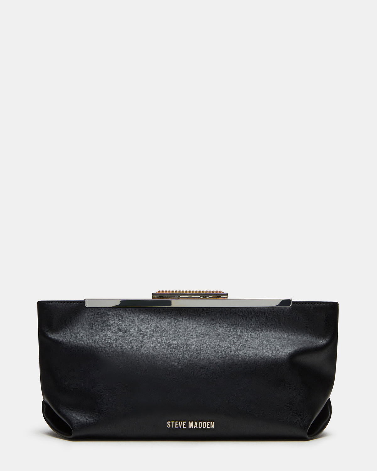 ANTONI Soft Oversized Clutch Bag Black | Women's Handbags