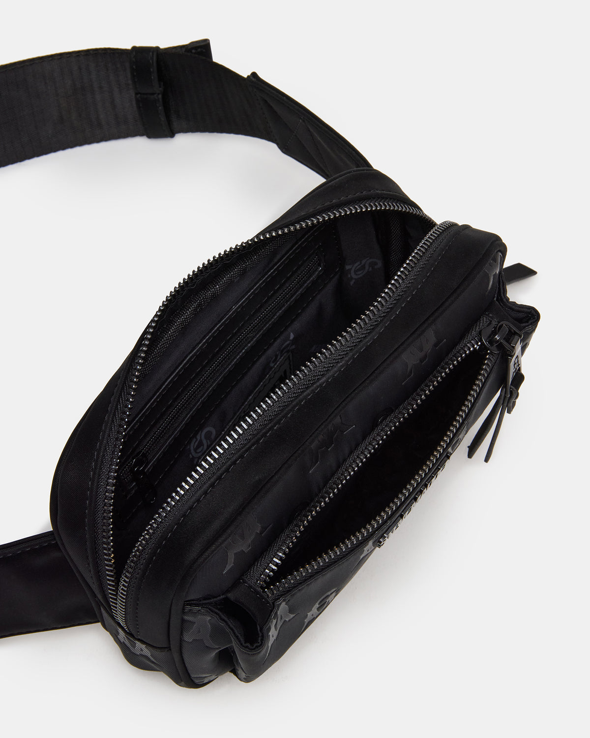 LIND Black/Black Women's Adjustable Belt Handbag