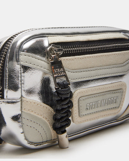 MADRIDD Belt Bag Silver | Women's Handbags