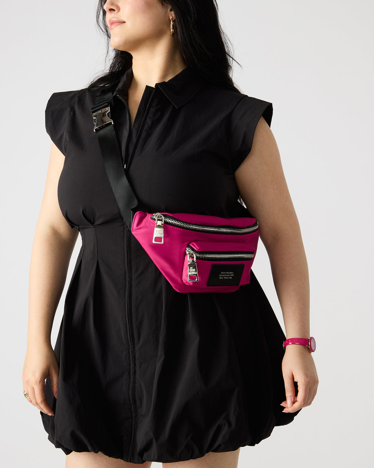 REMIX Fuchsia Women's Sporty Belt Handbag