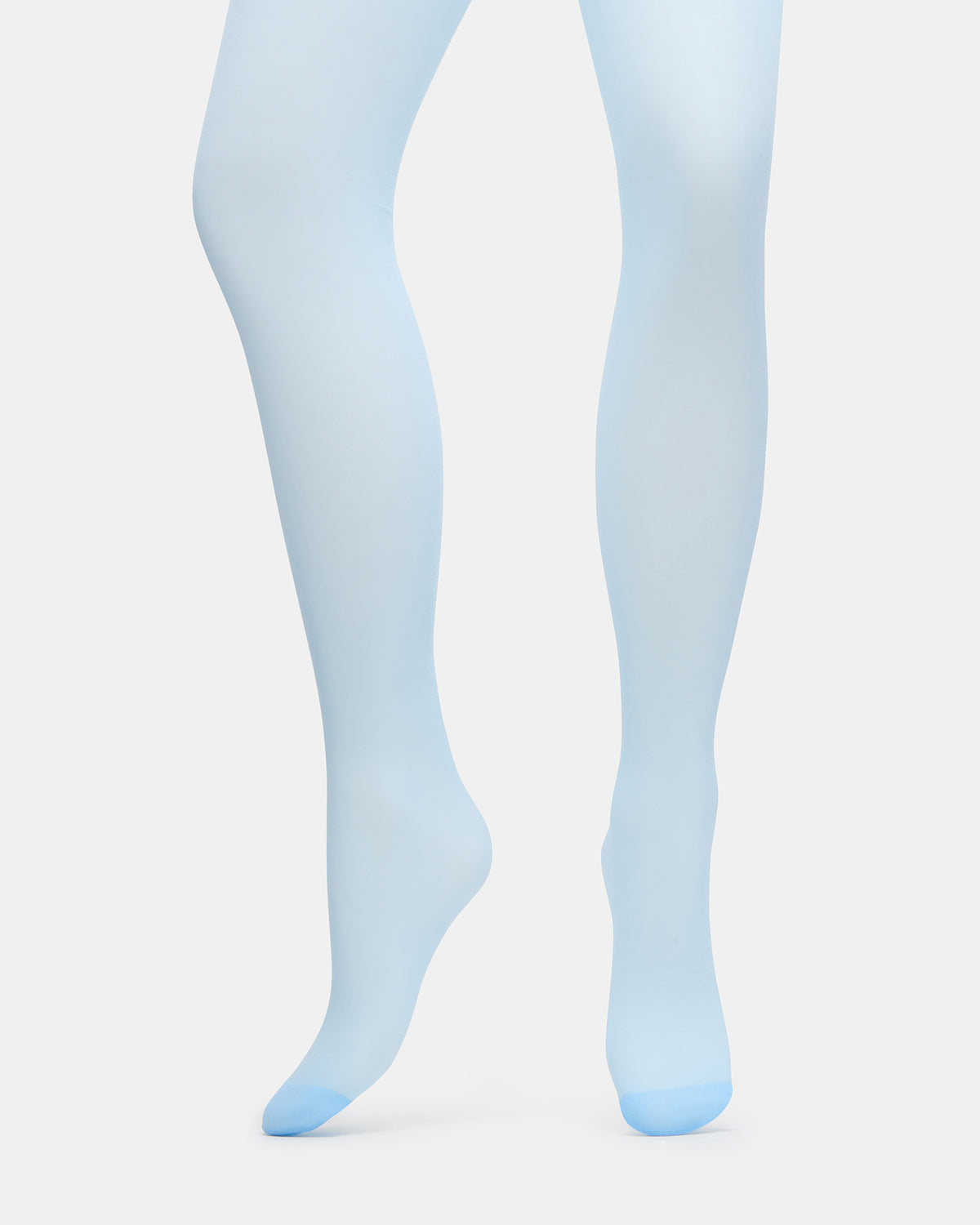 BLAIR SHEER TIGHTS LIGHT Blue Women's Footed Sheer Mesh Tights
