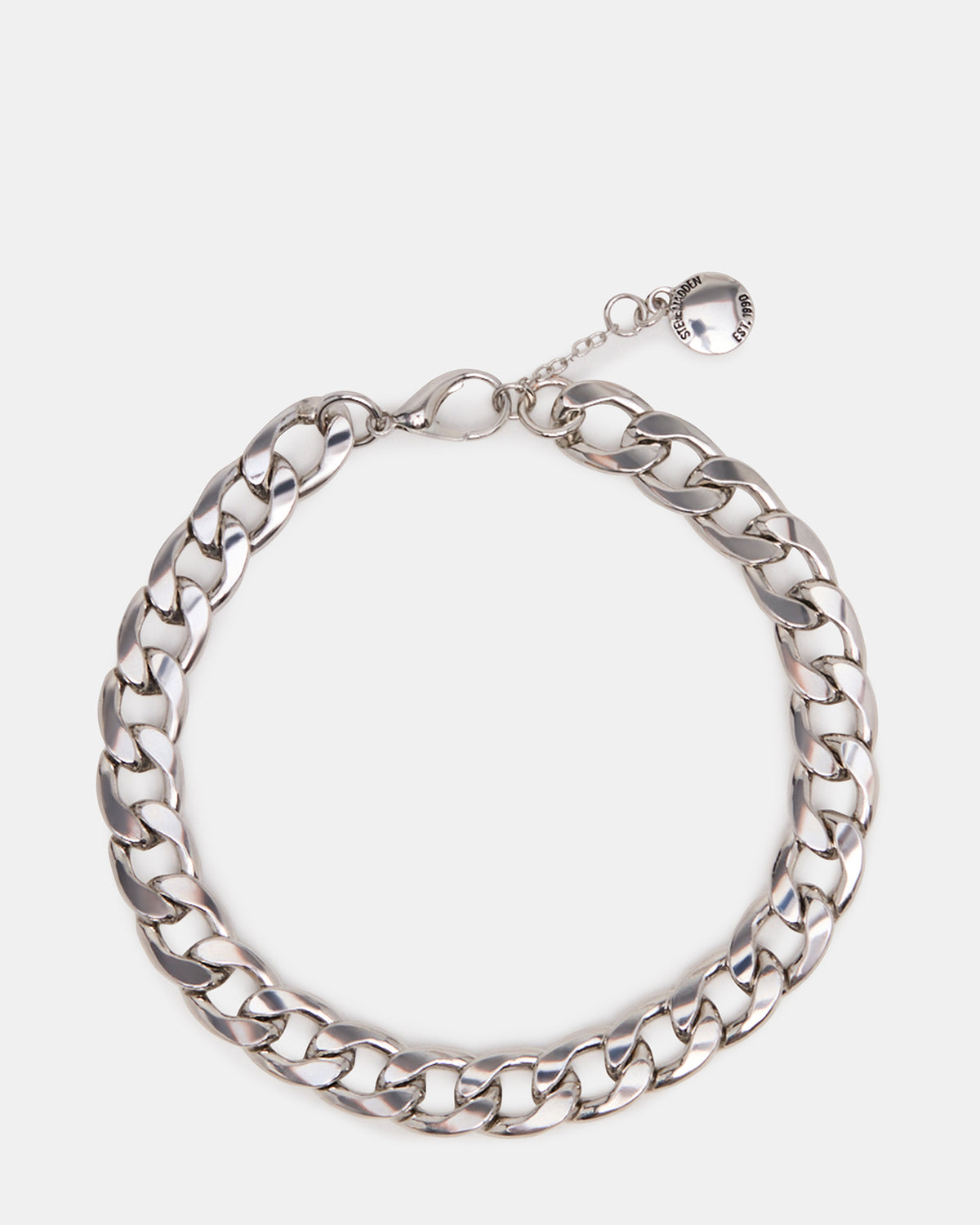 LINK CHAIN ANKLET Silver Women's