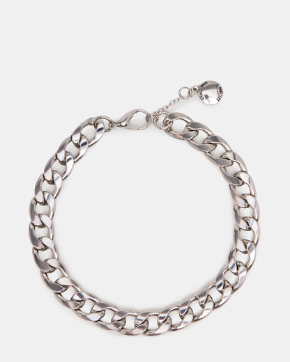 LINK CHAIN ANKLET Silver Women's