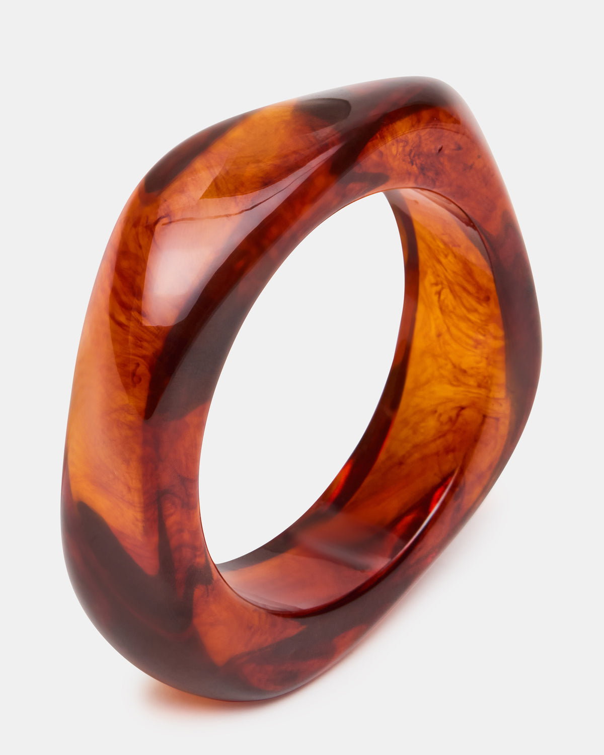 CURVED RETRO BRACELET Natural Women's Bangle Bracelet