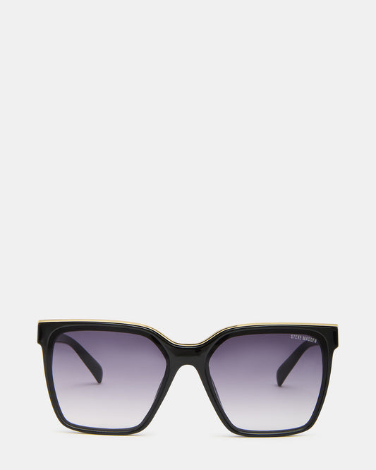 AXTON Black/Gold Opaque Shiny Gold Smoke Gradient Lens Sunglasses