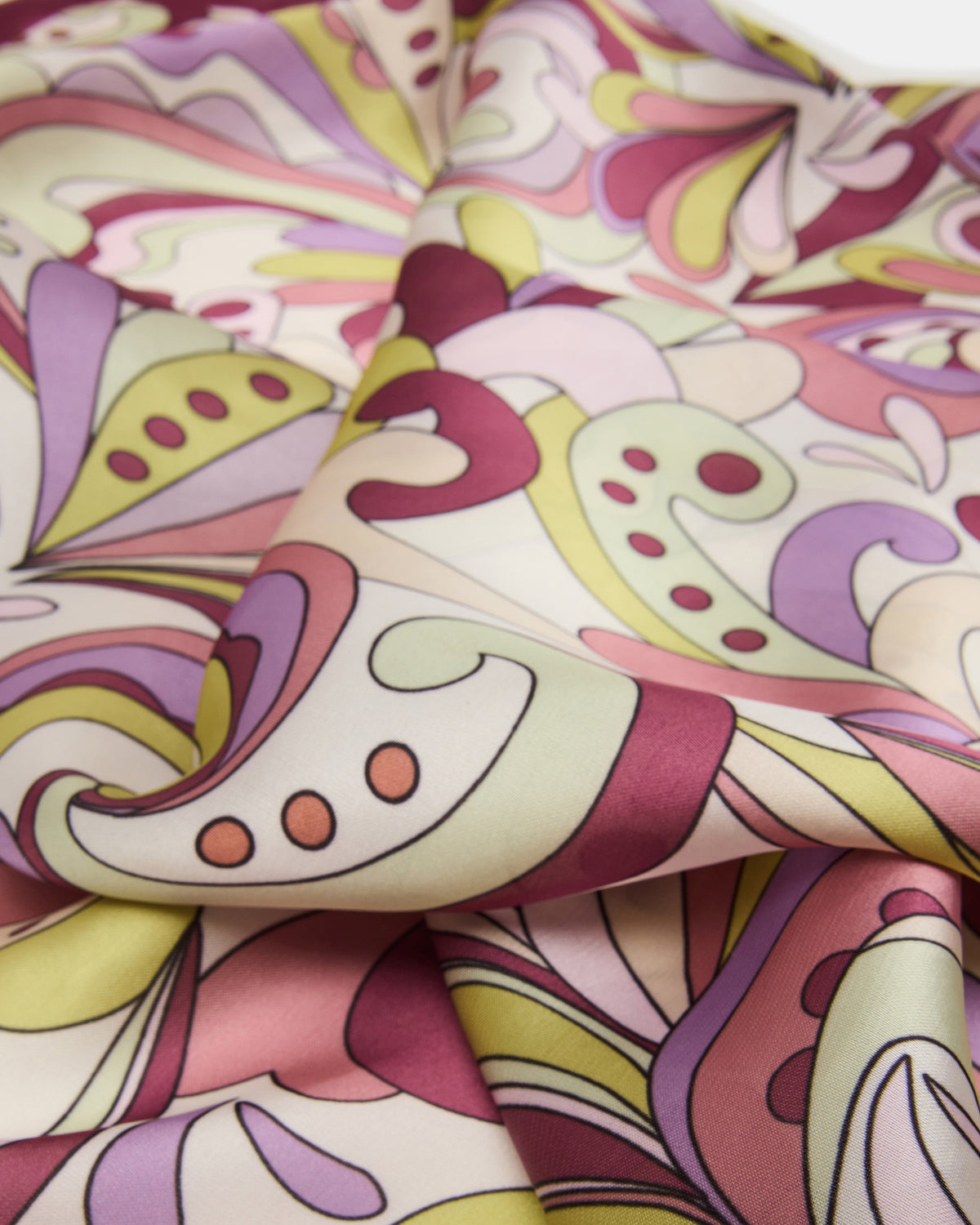 LAVENDER PRINTED SCARF Women's Resort Scarf