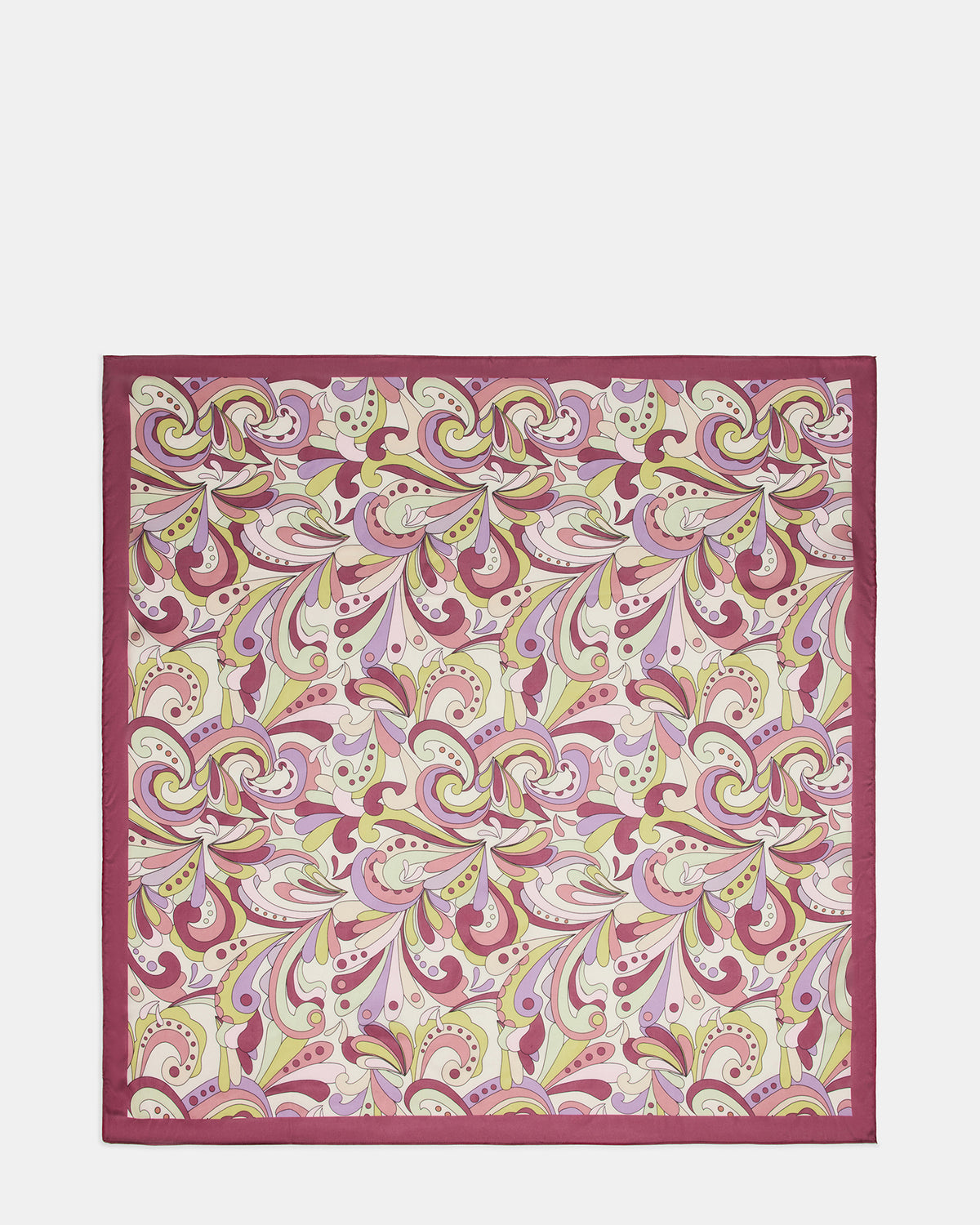 LAVENDER PRINTED SCARF Women's Resort Scarf
