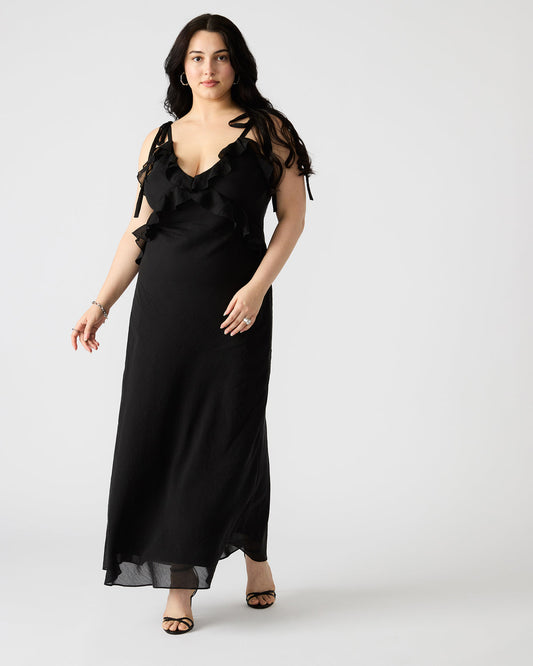 ADALINA Black Women's Maxi Dress