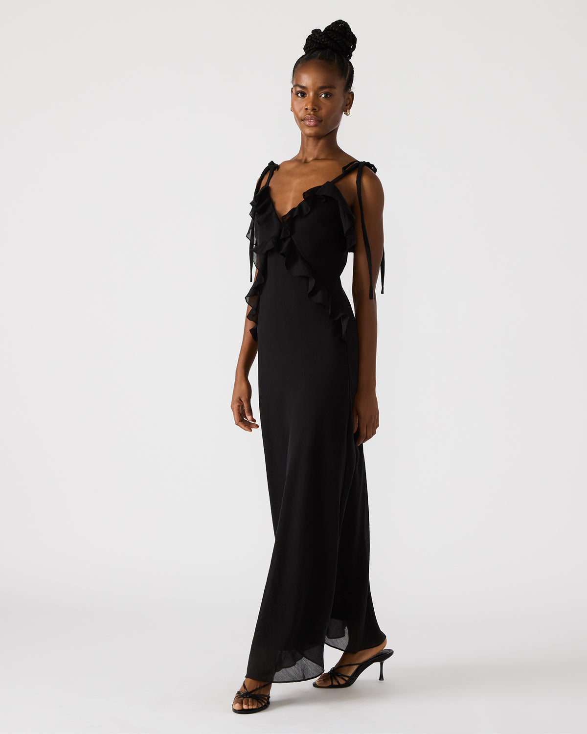 ADALINA Black Women's Maxi Dress
