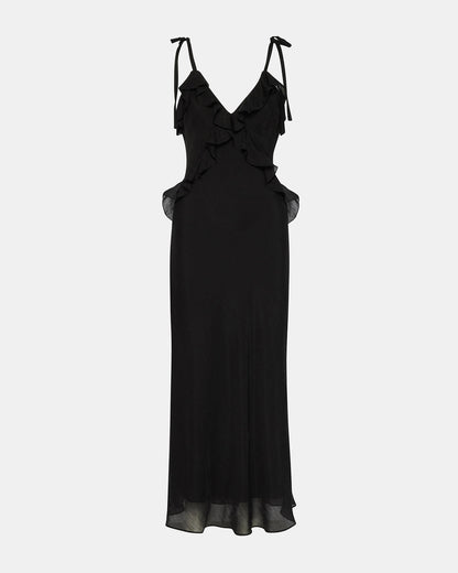 ADALINA Black Women's Maxi Dress