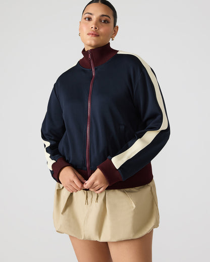 DAISY Midnight Long-Sleeved Zip-Up Athletic Women's Jacket