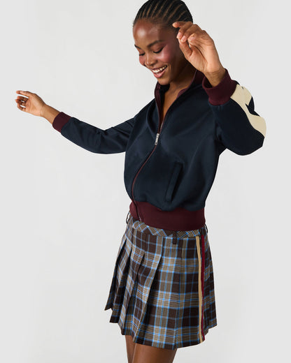 DAISY Midnight Long-Sleeved Zip-Up Athletic Women's Jacket