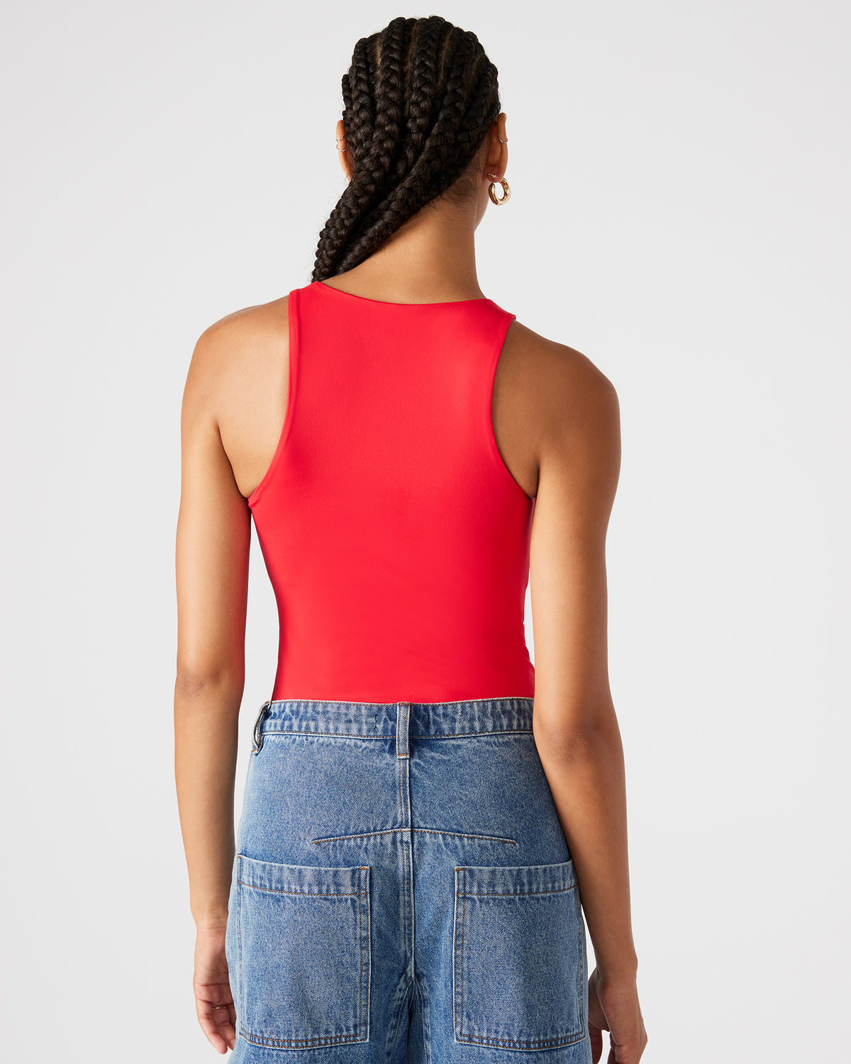 NICO Red Women's Contour Stretch Bodysuit