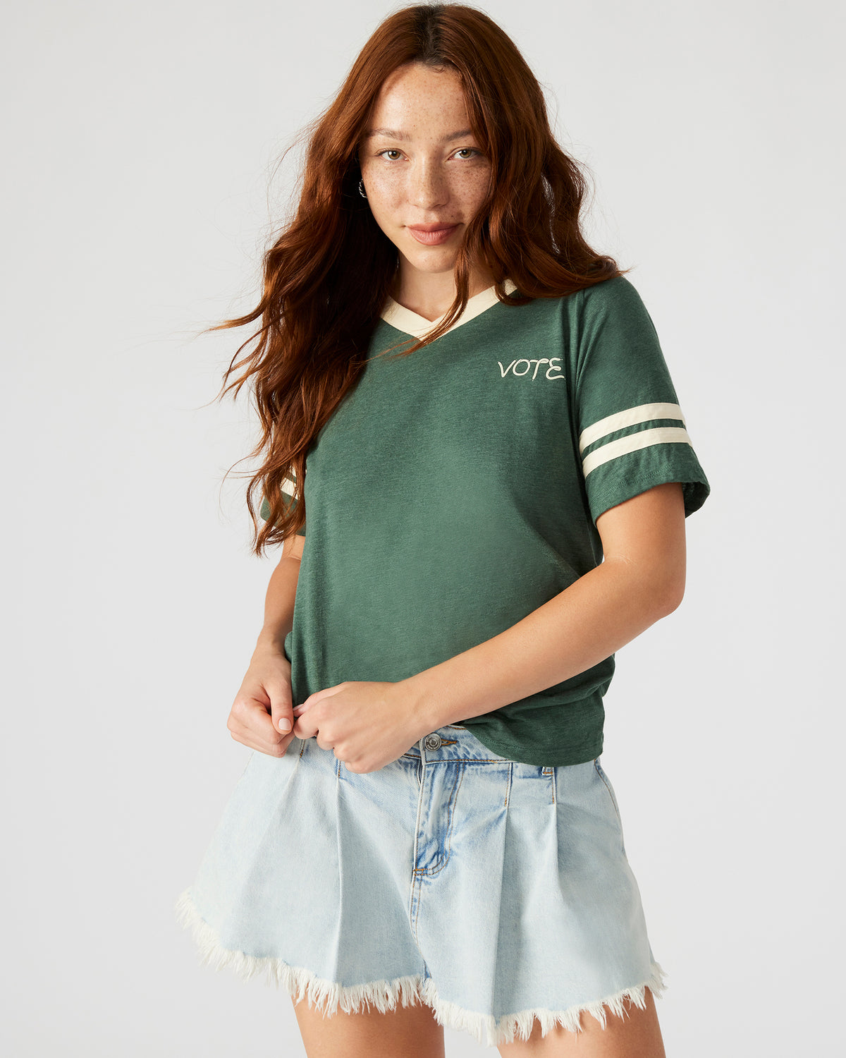 VOTE Green Unisex Short Sleeve Tee