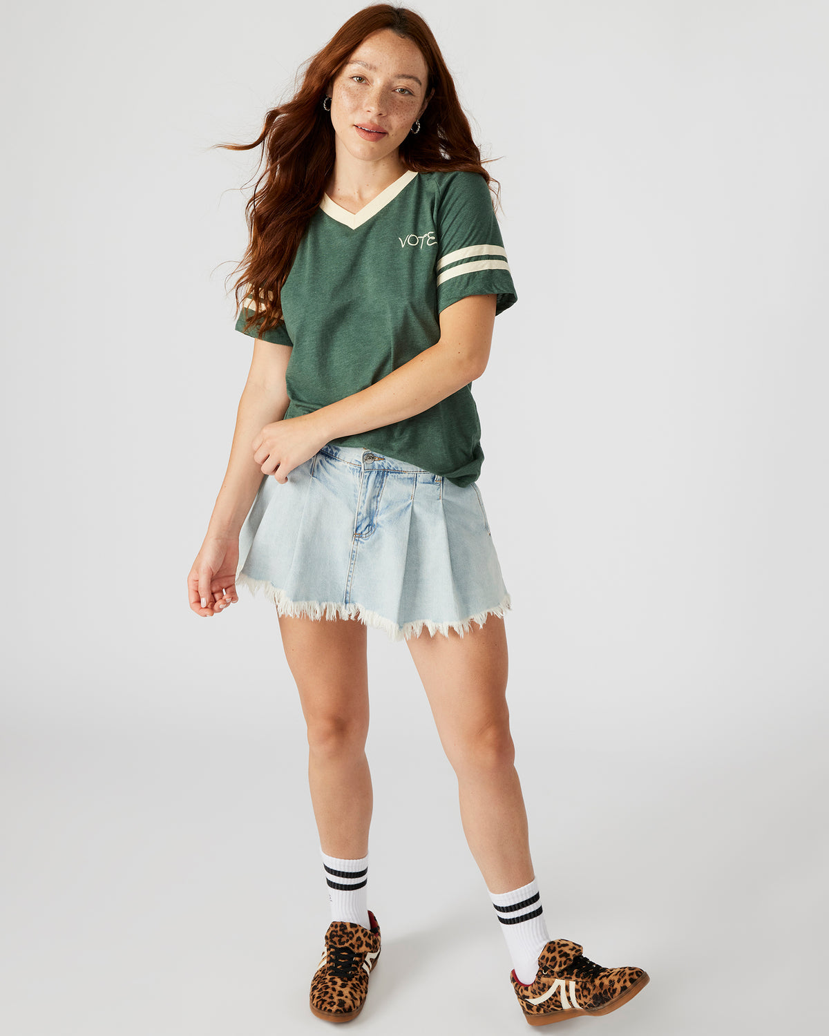 VOTE Green Unisex Short Sleeve Tee