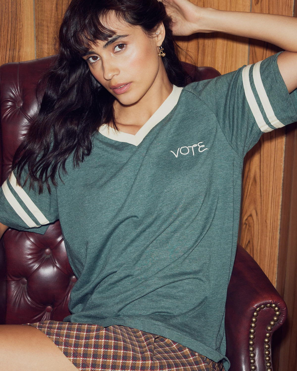 VOTE Green Unisex Short Sleeve Tee