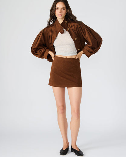 CINDI Skort Chicory Coffee Women's Mini Skort