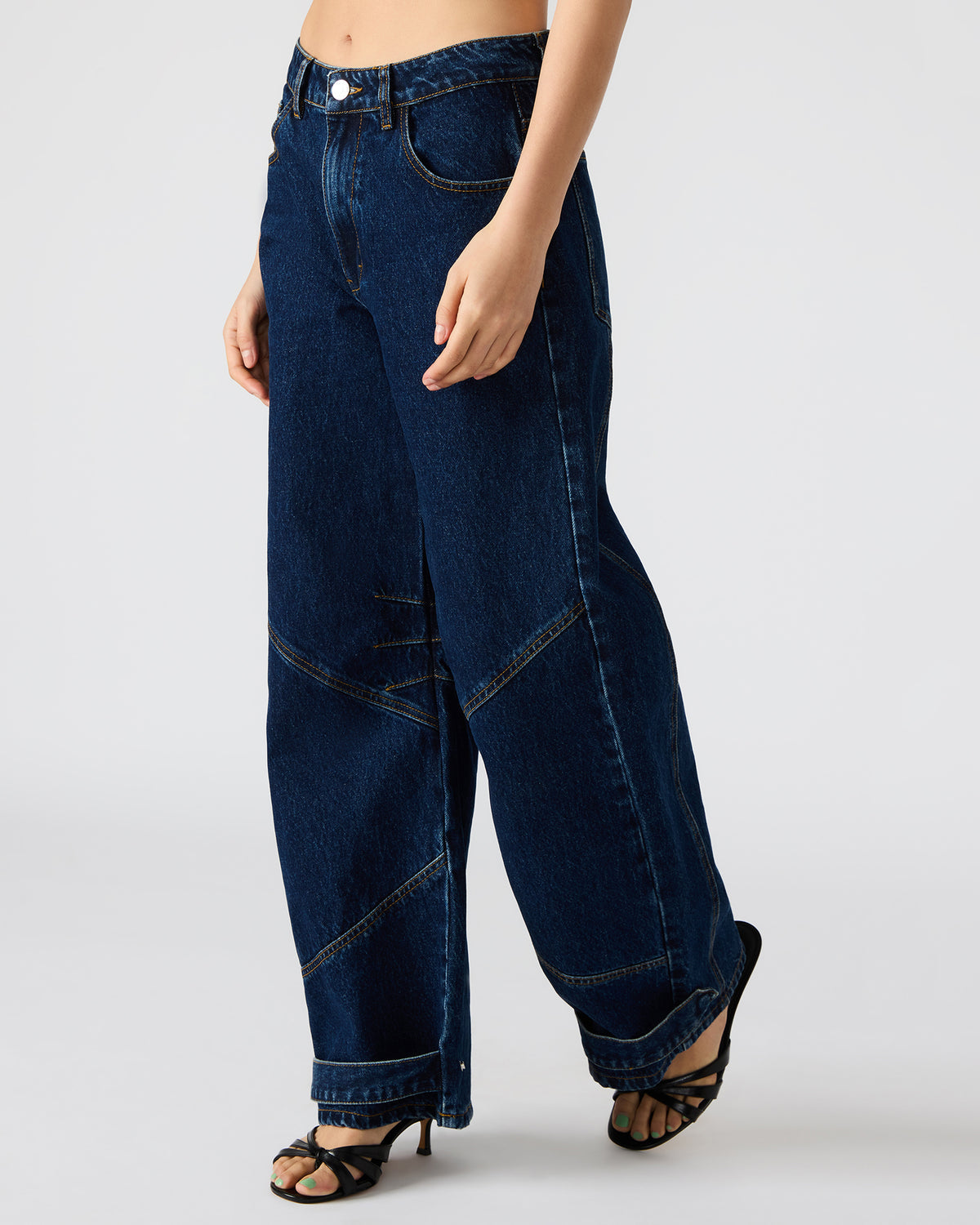 TRE Dark Denim Barrel Women's Jean