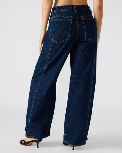 TRE Dark Denim Barrel Women's Jean