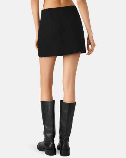 CINDI Black Women's Essential Mini Skort