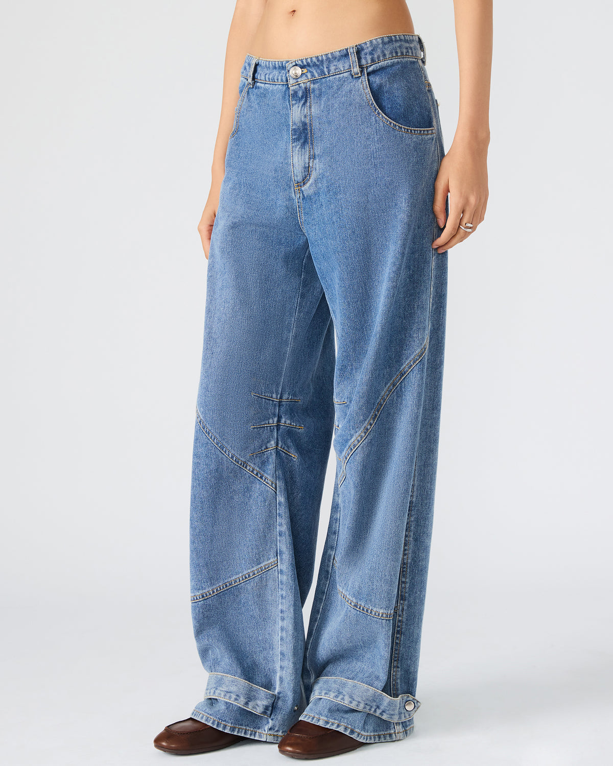 TRE Forever Blue Low-Rise Denim Women's Jeans