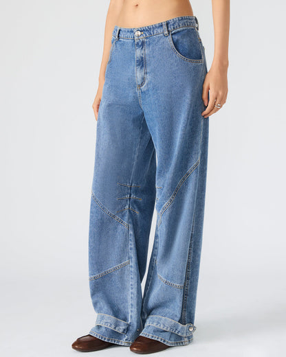 TRE Forever Blue Low-Rise Denim Women's Jeans