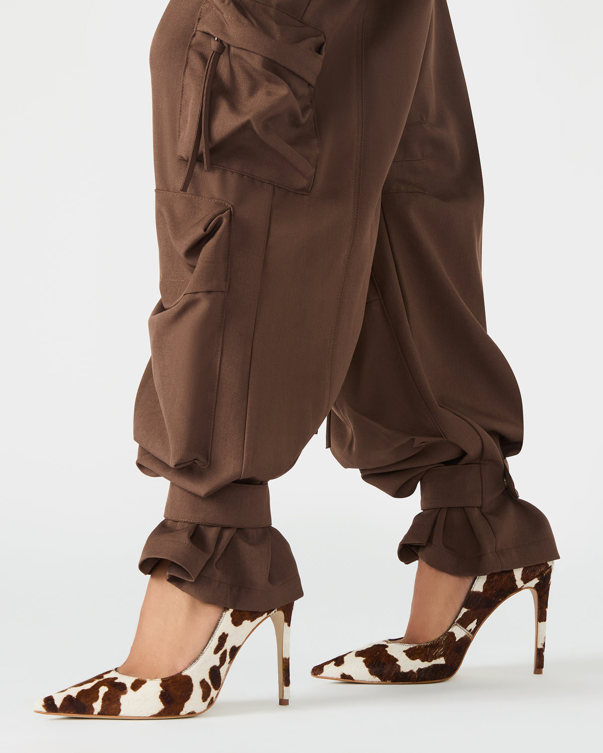 DUO Chocolate Women's Utility Cargo Pants