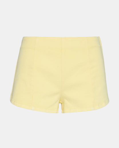 LONNIE Gold Glow High-Rise Pull-On Women's Short
