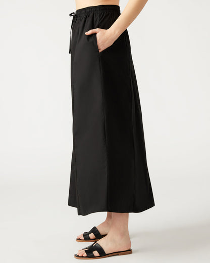 SUNNY Skirt Black | Women's A-Line Maxi Skirt
