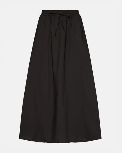 SUNNY Skirt Black | Women's A-Line Maxi Skirt