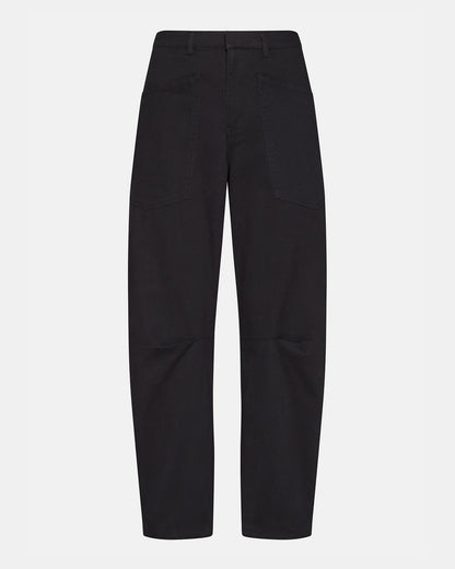 HANIEL Black Women's Barrel Leg Pant