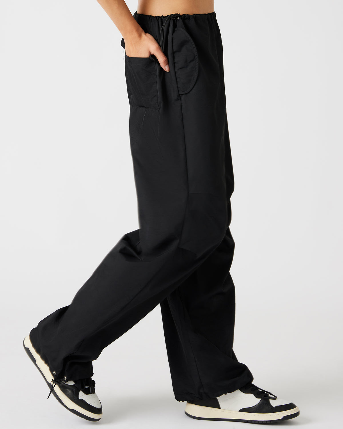 PIA Parachute Pant Black | Women's Adjustable Pants