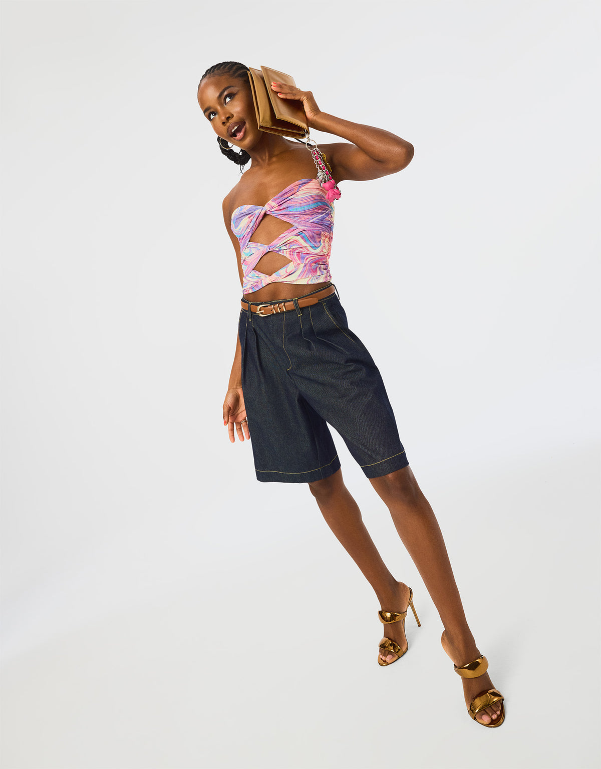 IVANA Denim Women's Shorts