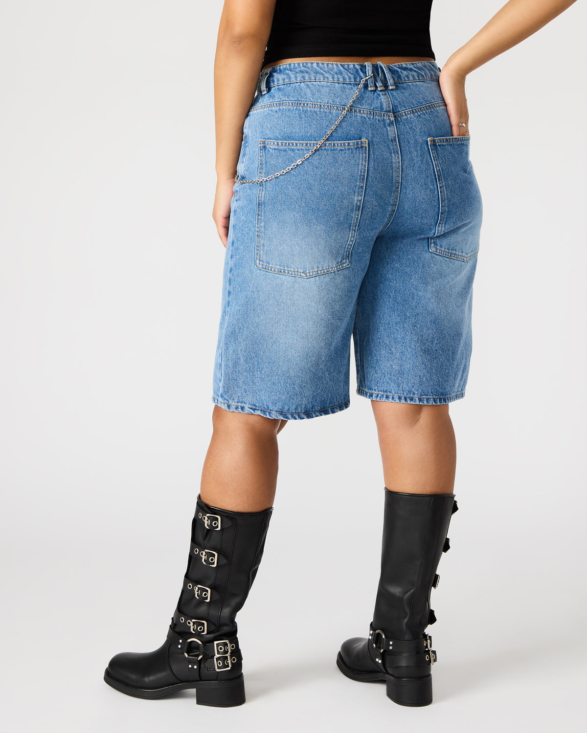 MAGDALEN Women's Denim Shorts