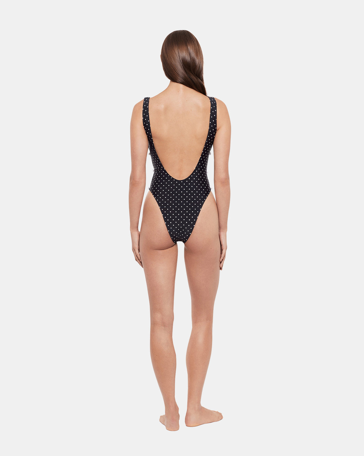 DARLING DOT ONE PIECE SWIMSUIT Black Multi Women's One-Piece Swimsuit