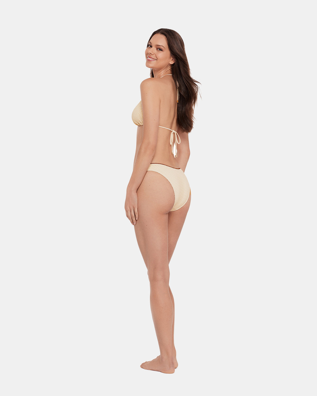 CROCHET BIKINI TOP PEARL Women's Bikini Top