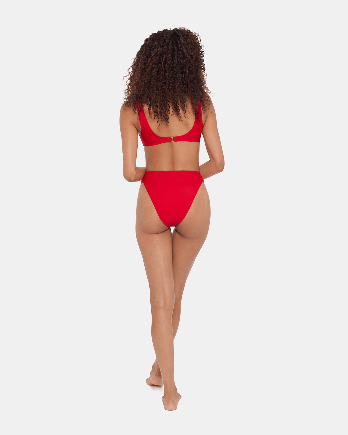 SLEEK 'N CHIC BIKINI TOP CHERRY Women's Bikini Top