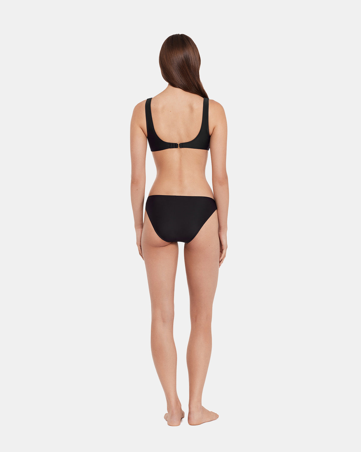 SLEEK 'N CHIC BIKINI TOP BLACK Women's Bikini Top